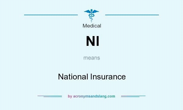 What does NI mean? It stands for National Insurance