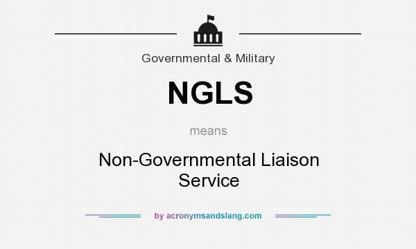 What does NGLS mean? It stands for Non-Governmental Liaison Service