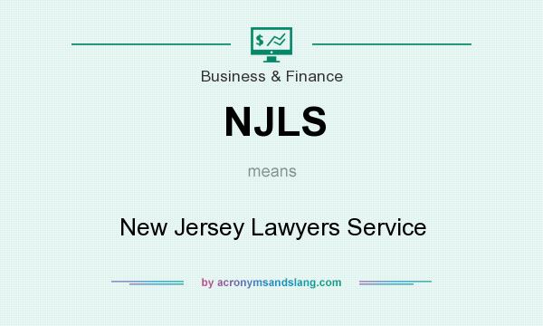 What does NJLS mean? It stands for New Jersey Lawyers Service