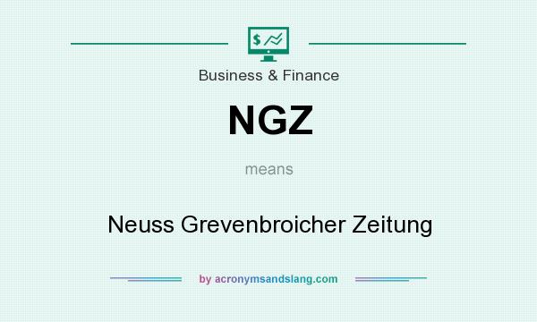What does NGZ mean? It stands for Neuss Grevenbroicher Zeitung