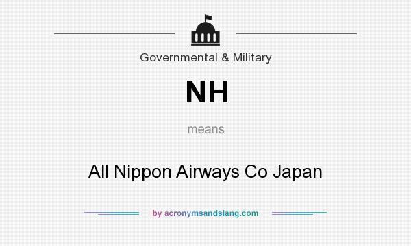 What does NH mean? It stands for All Nippon Airways Co Japan