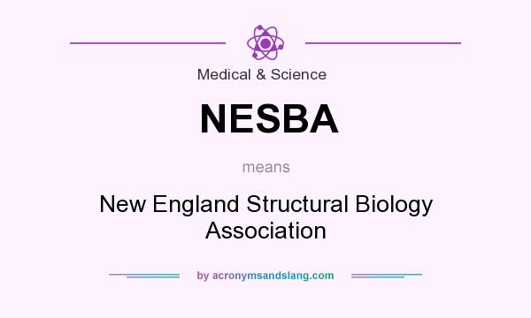 What does NESBA mean? It stands for New England Structural Biology Association