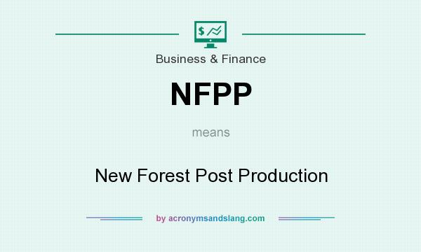 What does NFPP mean? It stands for New Forest Post Production