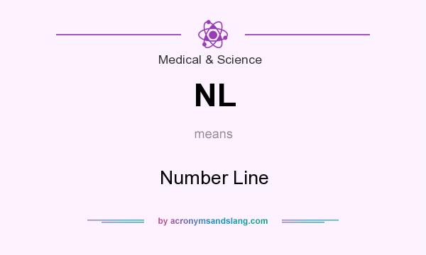 What does NL mean? It stands for Number Line