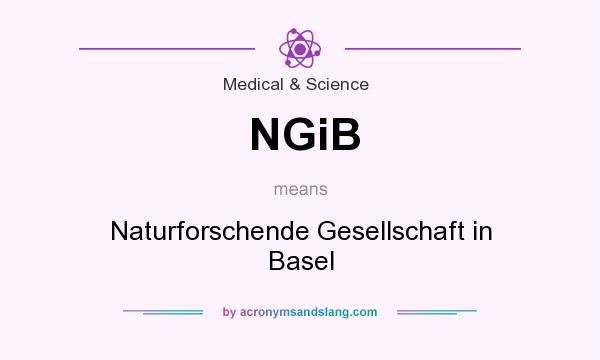 What does NGiB mean? It stands for Naturforschende Gesellschaft in Basel