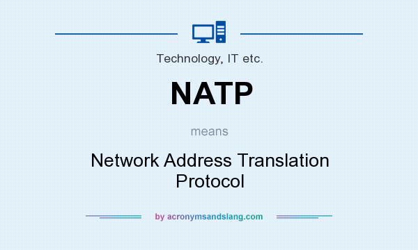 What does NATP mean? It stands for Network Address Translation Protocol