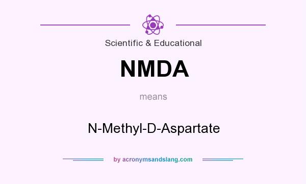 What does NMDA mean? It stands for N-Methyl-D-Aspartate