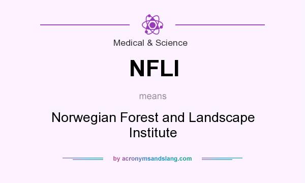 What does NFLI mean? It stands for Norwegian Forest and Landscape Institute