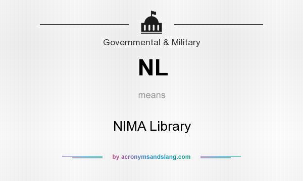 What does NL mean? It stands for NIMA Library