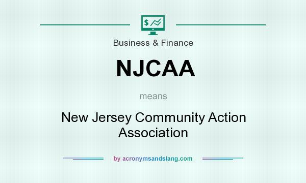 What does NJCAA mean? It stands for New Jersey Community Action Association