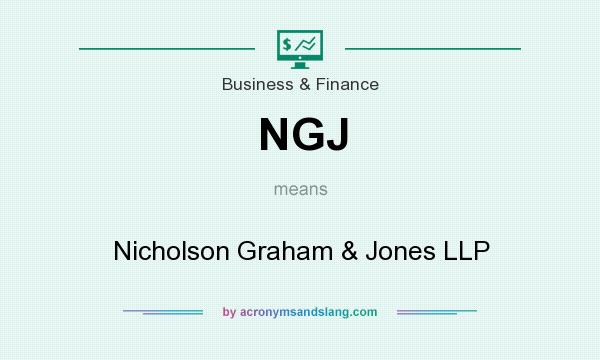 What does NGJ mean? It stands for Nicholson Graham & Jones LLP
