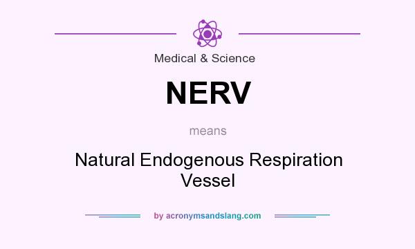 What does NERV mean? It stands for Natural Endogenous Respiration Vessel