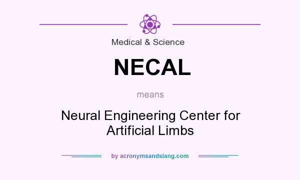 What does NECAL mean? It stands for Neural Engineering Center for Artificial Limbs