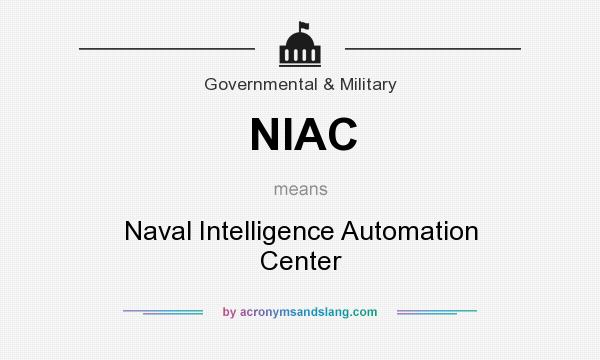 What does NIAC mean? It stands for Naval Intelligence Automation Center