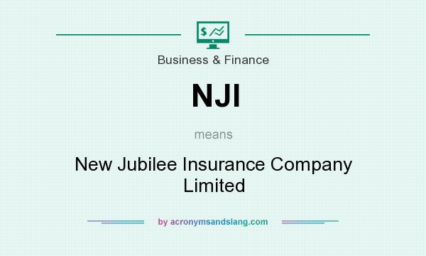 What does NJI mean? It stands for New Jubilee Insurance Company Limited
