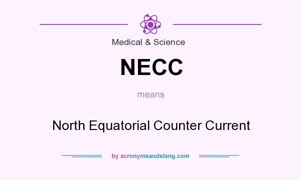 What does NECC mean? It stands for North Equatorial Counter Current