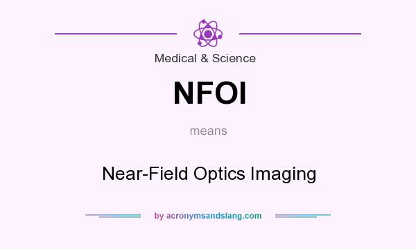 What does NFOI mean? It stands for Near-Field Optics Imaging