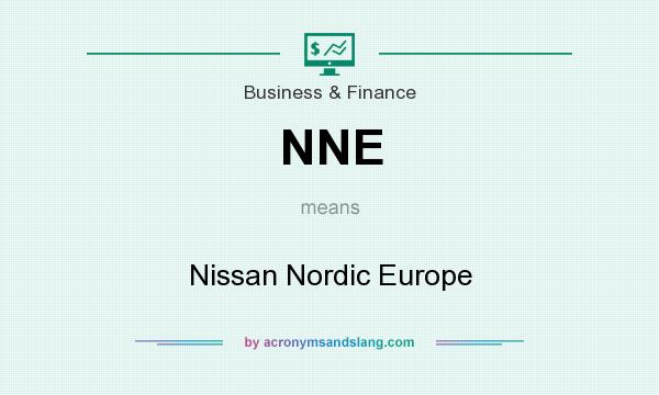 What does NNE mean? It stands for Nissan Nordic Europe