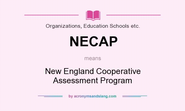 What does NECAP mean? It stands for New England Cooperative Assessment Program