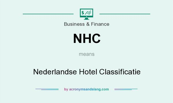 What does NHC mean? It stands for Nederlandse Hotel Classificatie