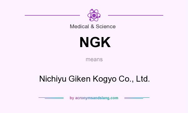 What does NGK mean? It stands for Nichiyu Giken Kogyo Co., Ltd.
