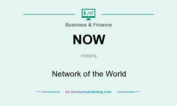 What does NOW mean? It stands for Network of the World