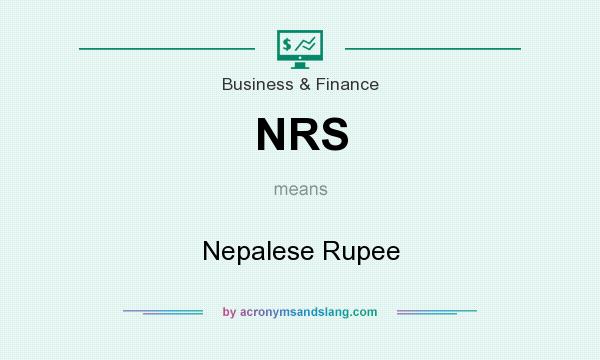 What does NRS mean? It stands for Nepalese Rupee