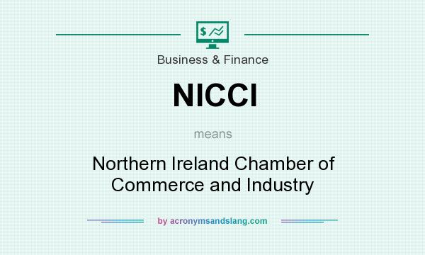 What does NICCI mean? It stands for Northern Ireland Chamber of Commerce and Industry
