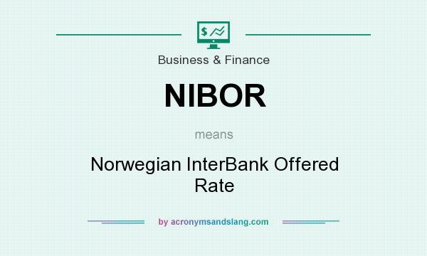 What does NIBOR mean? It stands for Norwegian InterBank Offered Rate