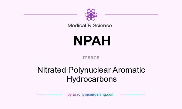 What does NPAH mean? It stands for Nitrated Polynuclear Aromatic Hydrocarbons