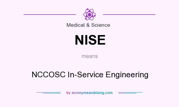 What does NISE mean? It stands for NCCOSC In-Service Engineering