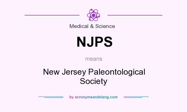 What does NJPS mean? It stands for New Jersey Paleontological Society