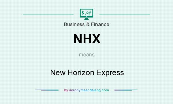 What does NHX mean? It stands for New Horizon Express