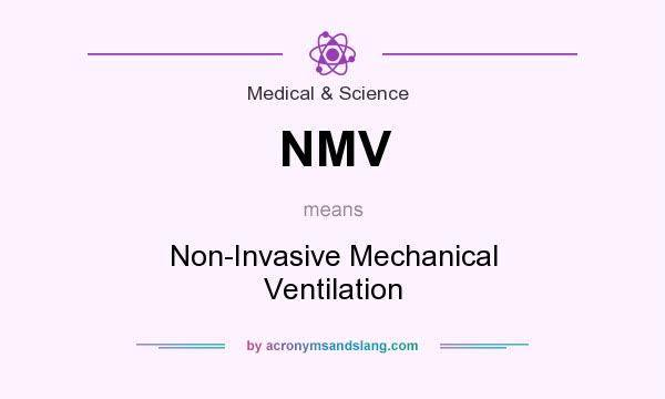 What does NMV mean? It stands for Non-Invasive Mechanical Ventilation