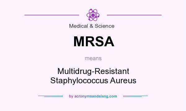What does MRSA mean? It stands for Multidrug-Resistant Staphylococcus Aureus