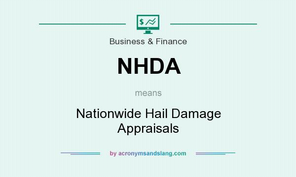 What does NHDA mean? It stands for Nationwide Hail Damage Appraisals