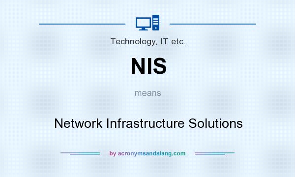 What does NIS mean? It stands for Network Infrastructure Solutions