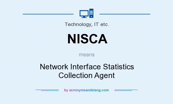 What does NISCA mean? It stands for Network Interface Statistics Collection Agent
