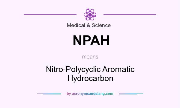 What does NPAH mean? It stands for Nitro-Polycyclic Aromatic Hydrocarbon