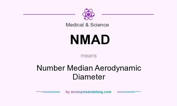 What does NMAD mean? It stands for Number Median Aerodynamic Diameter