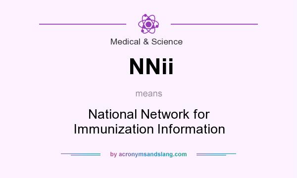What does NNii mean? It stands for National Network for Immunization Information