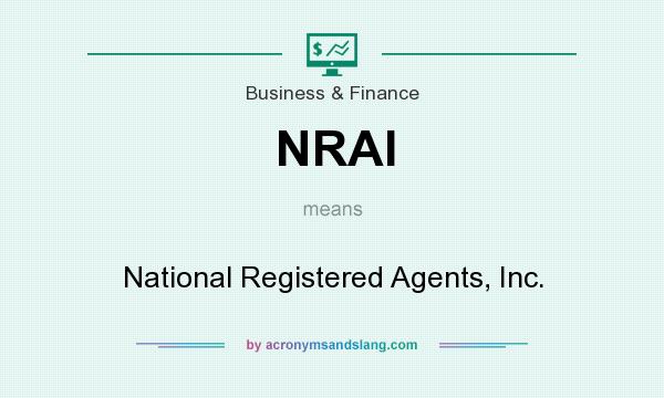 What does NRAI mean? It stands for National Registered Agents, Inc.