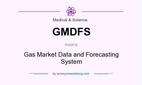What does GMDFS mean? It stands for Gas Market Data and Forecasting System