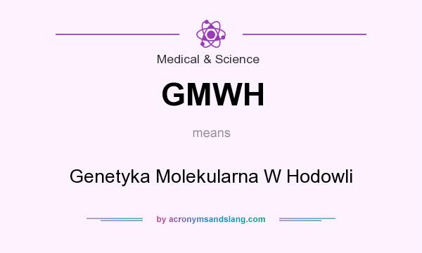 What does GMWH mean? It stands for Genetyka Molekularna W Hodowli