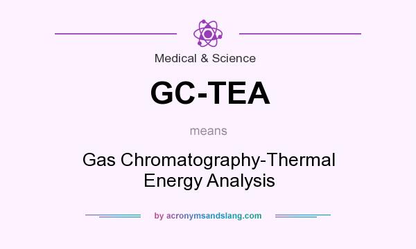 What does GC-TEA mean? It stands for Gas Chromatography-Thermal Energy Analysis
