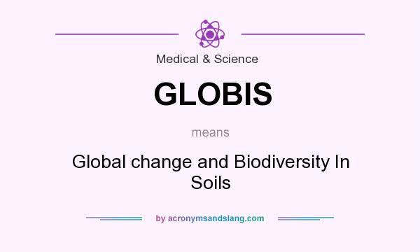 What does GLOBIS mean? It stands for Global change and Biodiversity In Soils