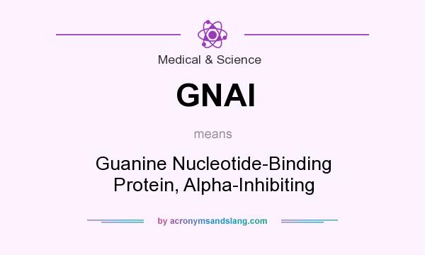 What does GNAI mean? It stands for Guanine Nucleotide-Binding Protein, Alpha-Inhibiting