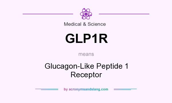 What does GLP1R mean? It stands for Glucagon-Like Peptide 1 Receptor