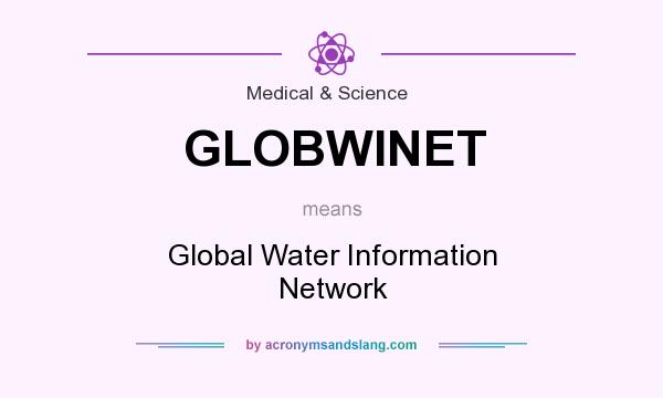 What does GLOBWINET mean? It stands for Global Water Information Network