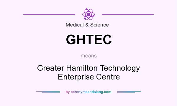 What does GHTEC mean? It stands for Greater Hamilton Technology Enterprise Centre